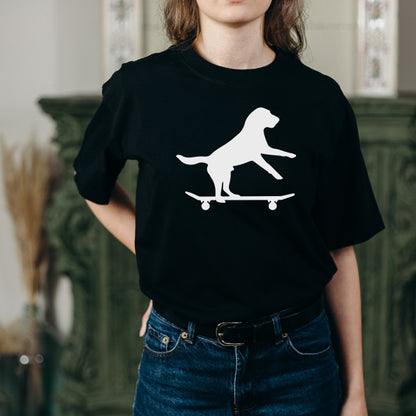 Unisex "Dog Can Skate" T-Shirt for Dog Lovers - Shop Now