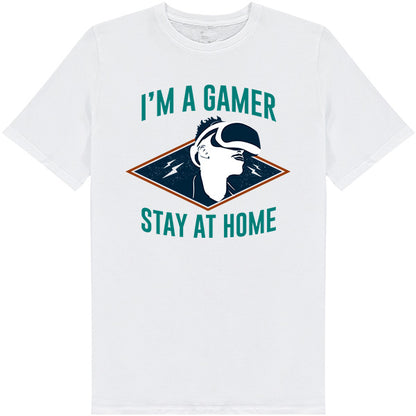 "I'm A Gamer Stay At Home" T-Shirt | Premium Gaming Apparel