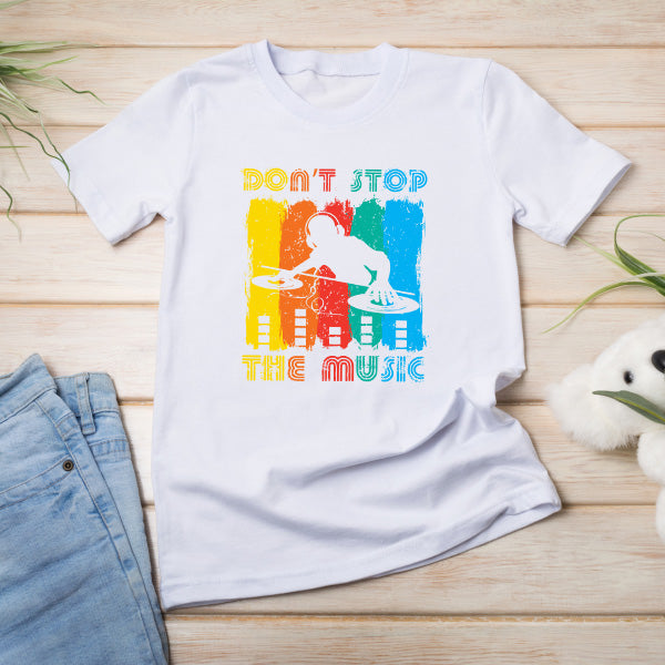 "Don't Stop The Music" Unisex T-Shirt | Equestrian Apparel