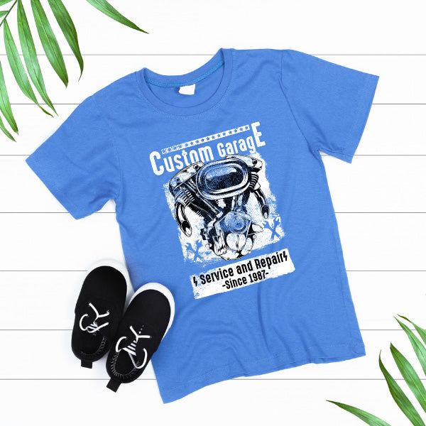 Custom Garage Repair T-Shirt | Unisex Motorcycle Enthusiast Tee