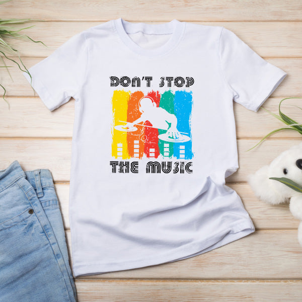 "Don't Stop The Music" BB Unisex T-Shirt | Music Lovers' Pick