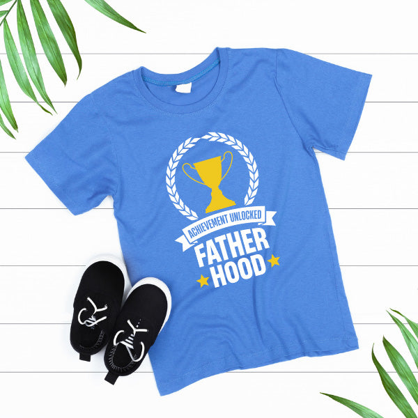 Achievement Unlocked Fatherhood T-Shirt | Top Dad Pick