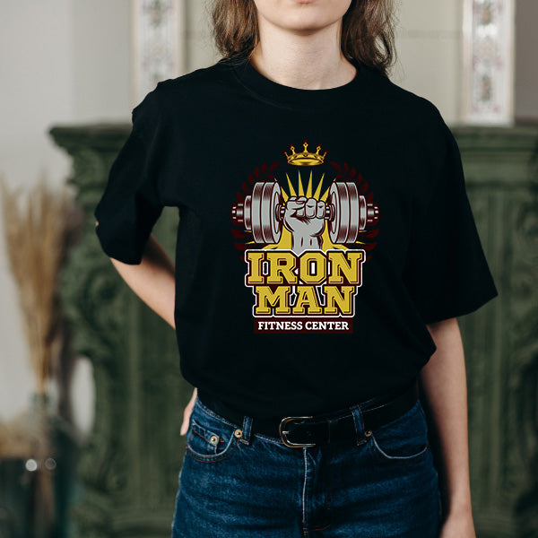 Iron Man Fitness Unisex T-Shirt | Premium Gym Wear