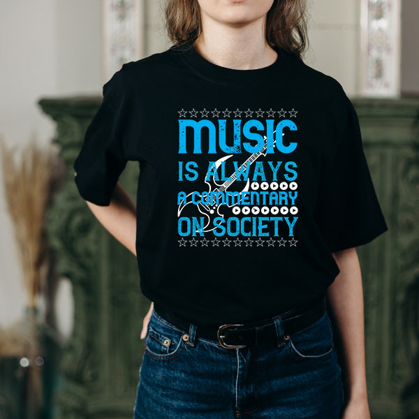 Music Commentary Unisex T-Shirt | Ideal for Music Lovers