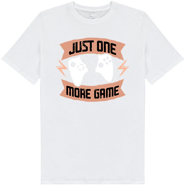 "Just One More Game" Unisex T-Shirt | Premium Gaming Tee