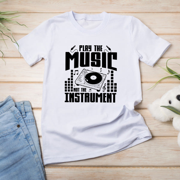 Play The Music T-Shirt | Unisex | Perfect for Music Lovers