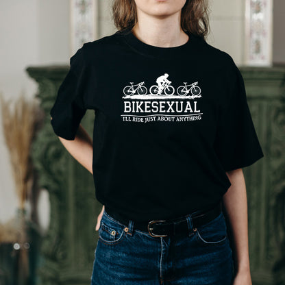 Bikesexual Unisex T-Shirt | Stylish Bicycle Adventure Tee