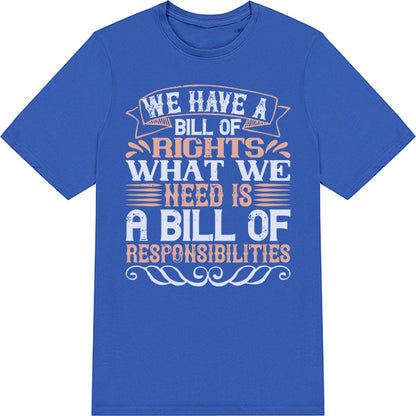 Bill of Rights Unisex T-Shirt | Political Statement Apparel