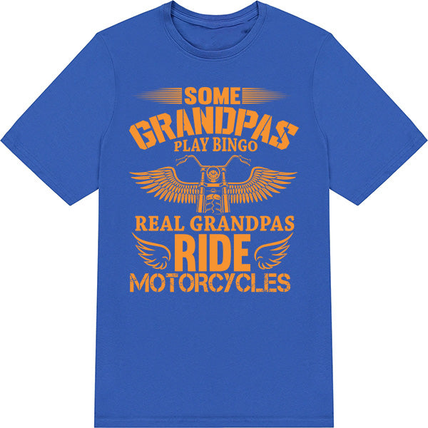 Grandpas Ride Motorcycles T-Shirt | Perfect for Bikers