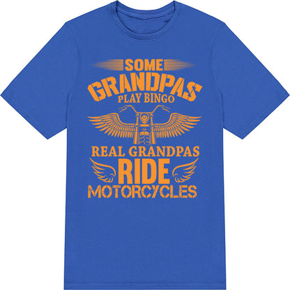 Grandpas Ride Motorcycles T-Shirt | Perfect for Bikers