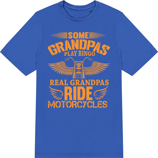 Grandpas Ride Motorcycles T-Shirt | Perfect for Bikers