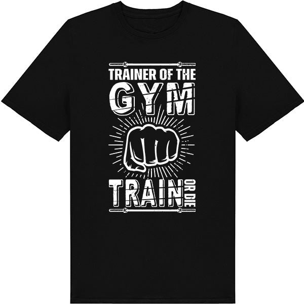 Unisex Gym Trainer T-Shirt - Train or Die V2 | Equestrian Gear