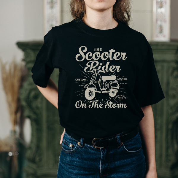 Unisex Scooter Rider T-Shirt | Ideal for Motorbike Fans