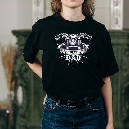 Motorcycle Dad Unisex T-Shirt | Ideal for Bikers