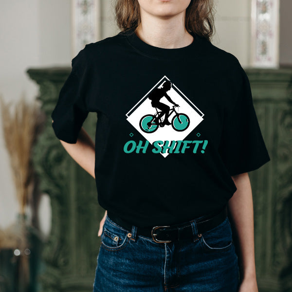 "Oh Shift" Unisex T-Shirt | Ideal for Equestrian Enthusiasts