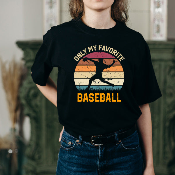 "Only My Favourite Baseball" Unisex T-Shirt | Equestrian Style