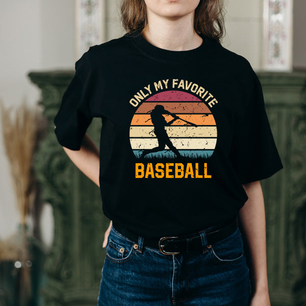 "Only My Favourite Baseball" Unisex T-Shirt | Equestrian Style