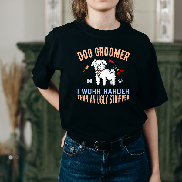 Unisex Dog Groomer T-Shirt - Funny & Perfect for Dog Lovers