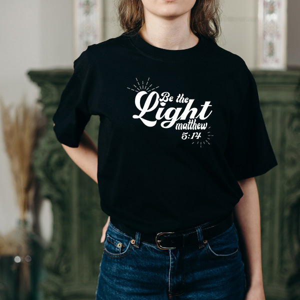 Be The Light V2 Unisex T-Shirt | Christian Equestrian Apparel