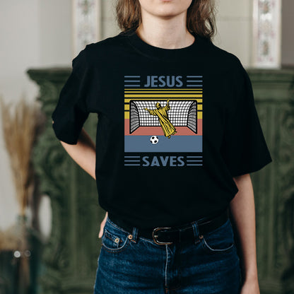 "Jesus Saves" Unisex T-Shirt | Christian Equestrian Apparel