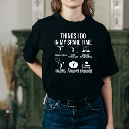 "Things I Do In My Spare Time" Unisex T-Shirt | Equestrian Apparel