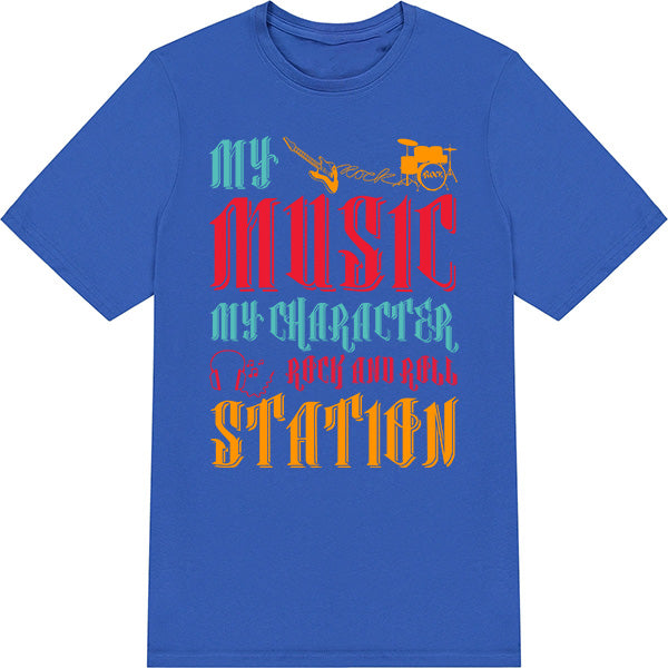 "My Music My Character V1" Unisex T-Shirt | Music Lovers' Pick