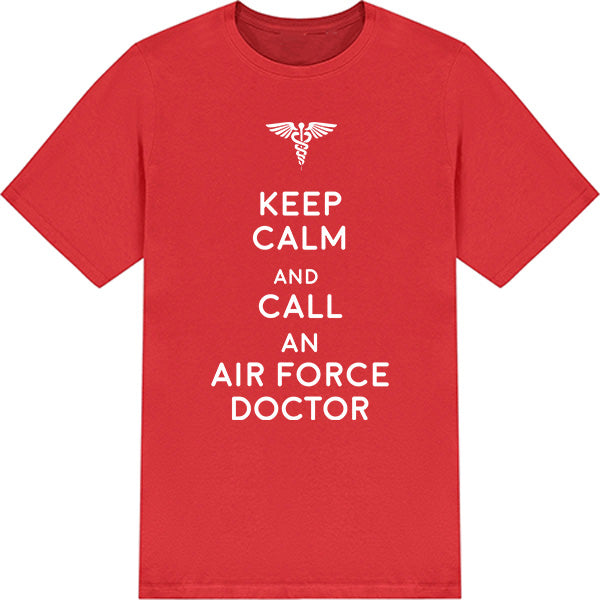 Keep Calm Air Force Doctor T-Shirt | Unisex Equestrian Wear