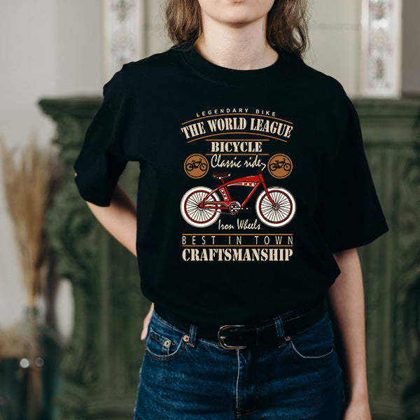 Legendary Bike World League Unisex T-Shirt | Bicycle Adventures