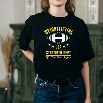 Unisex Weight Lifting T-Shirt | Essential Gym Apparel