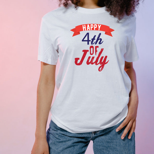 Happy 4th of July Unisex T-Shirt | Perfect for Festivities