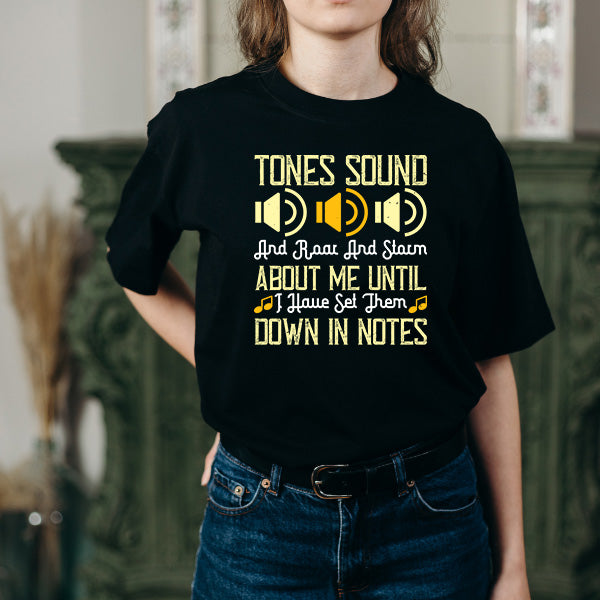 Tones Sound Unisex T-Shirt | Ideal for Music Lovers