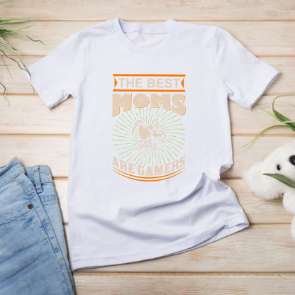 The Best Moms Are Gamers T-Shirt | Premium Equestrian Apparel