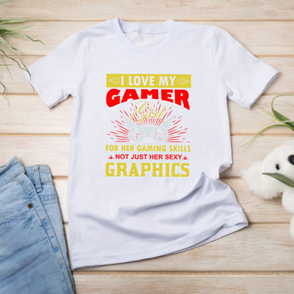 "I Love My Gamer" Unisex T-Shirt | Premium Gaming Apparel