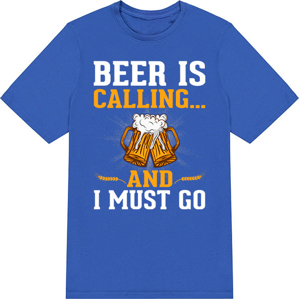 "Beer Is Calling" Unisex T-Shirt | Perfect for Beer Lovers