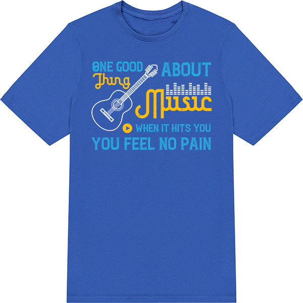 Unisex Music T-Shirt - Feel No Pain | Perfect for Music Lovers