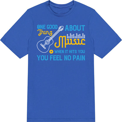 Unisex Music T-Shirt - Feel No Pain | Perfect for Music Lovers