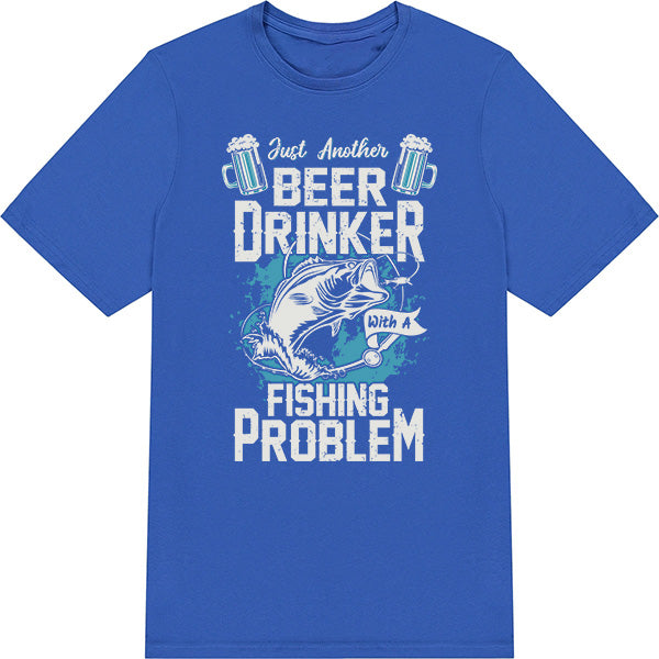 Just Another Beer Drinker Fishing T-Shirt | Unisex & Fun