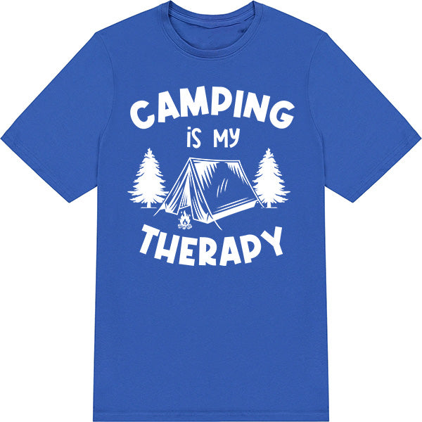 "Camping Is My Therapy" Unisex T-Shirt | Equestrian Apparel