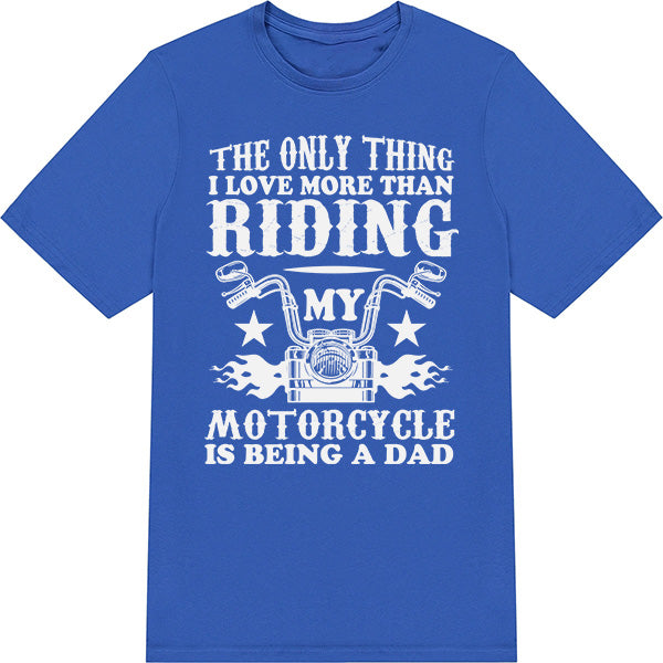 Motorbike Dad T-Shirt - Perfect Gift for Riding Enthusiasts