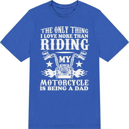 Motorbike Dad T-Shirt - Perfect Gift for Riding Enthusiasts