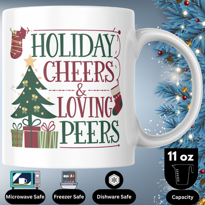 Shop Festive Family Christmas Mug - Double-Sided Print for Holiday Cheer