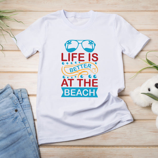 "Life Is Better At The Beach" Unisex T-Shirt | Summer Series