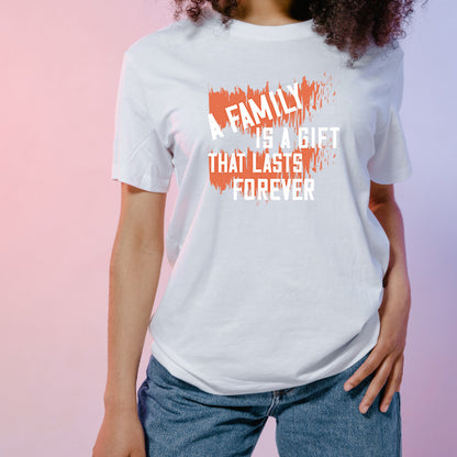 "A Family Is A Gift" Unisex T-Shirt | Perfect for Sisters