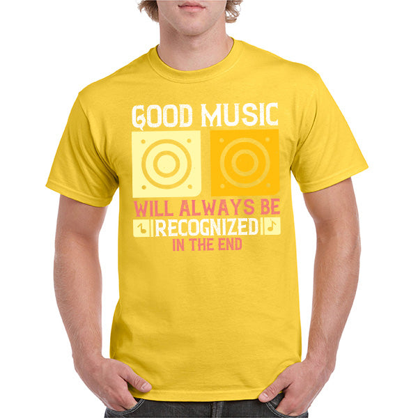 "Good Music" Unisex T-Shirt | Ideal for Music Lovers