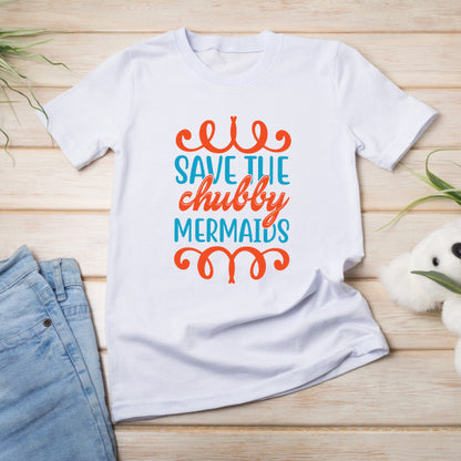 Save The Hubby Mermaids T-Shirt | Unisex Summer Collection