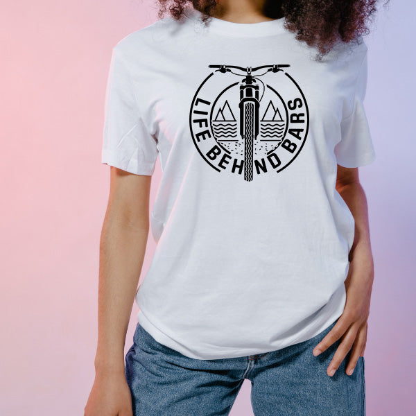 Life Behind Bars Unisex T-Shirt | Ideal for Bike Lovers