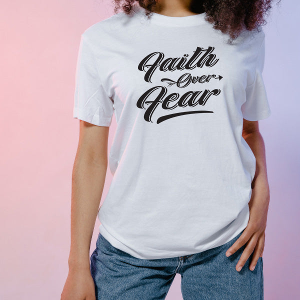 Faith Over Fear Unisex T-Shirt | Christian Equestrian Apparel