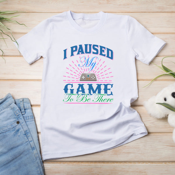 "I Paused My Game To Be There" T-Shirt | Premium Equestrian Apparel