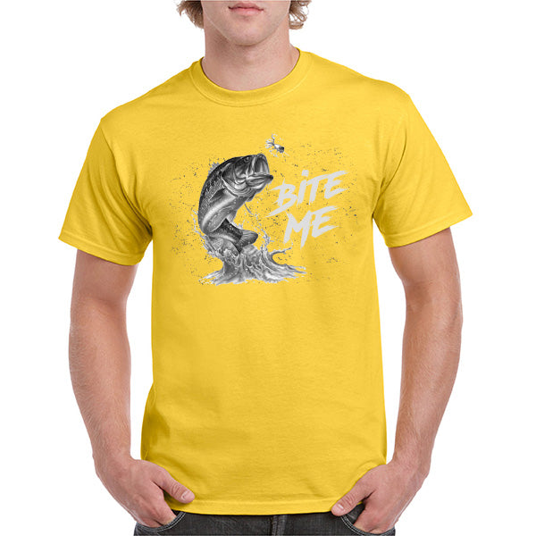 "Bite Me" Unisex T-Shirt | Ideal for Fishing Fans