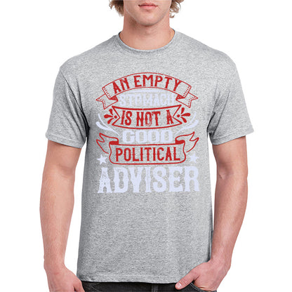 "An Empty Stomach" Unisex T-Shirt | Political Apparel